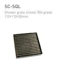 ECT Shower Grate s/steel 304 grade